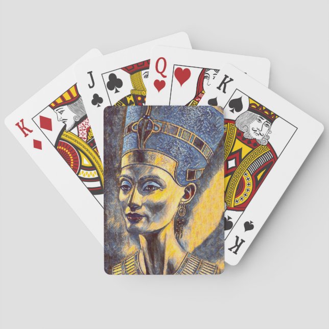 Nefertiti Classic Playing Cards (Back)