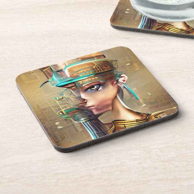 Nefertiti Coaster (Left Side)
