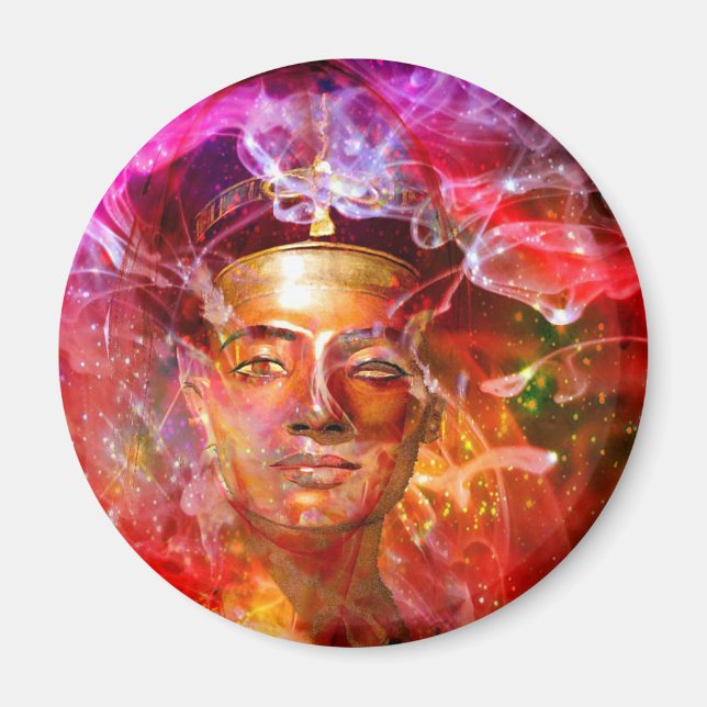 Nefertiti Egyptian queen Magnet (Front)