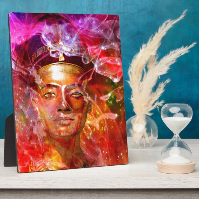 Nefertiti Egyptian queen Plaque (Side)