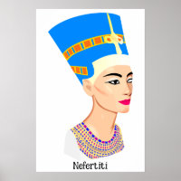 Nefertiti Egyptian queen portrait