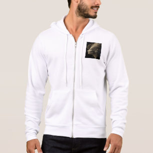 Nefertiti Modern Silhouette Line Art Hoodie