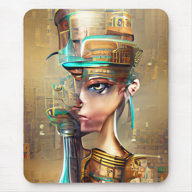 Nefertiti Mouse Mat (Front)