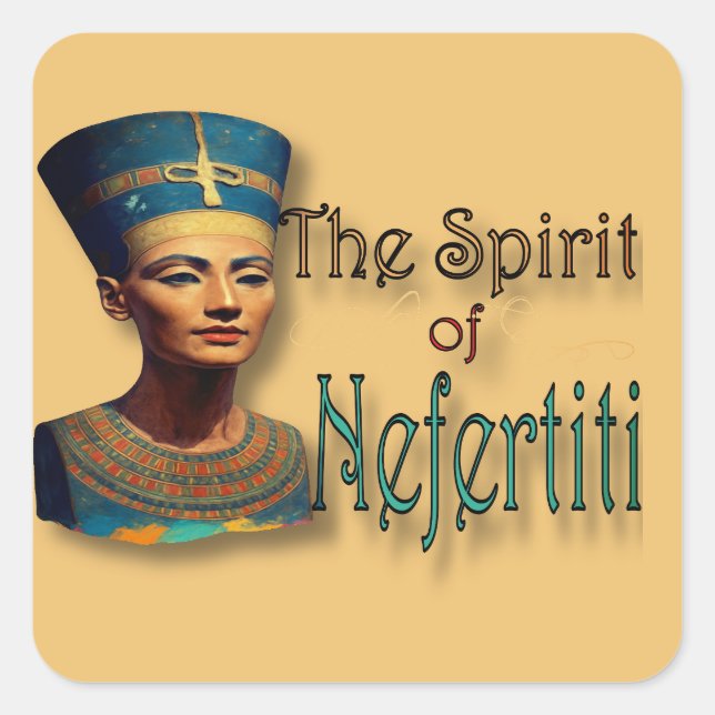 Nefertiti Sticker Sheet (Front)