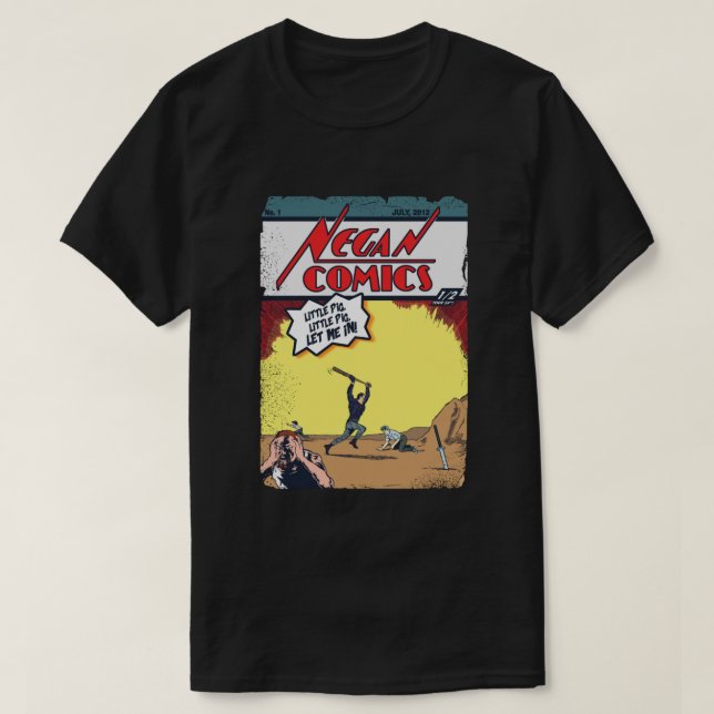 Negan Comics 1 Classic T-Shirt (Design Front)