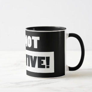 Negative (black) mug