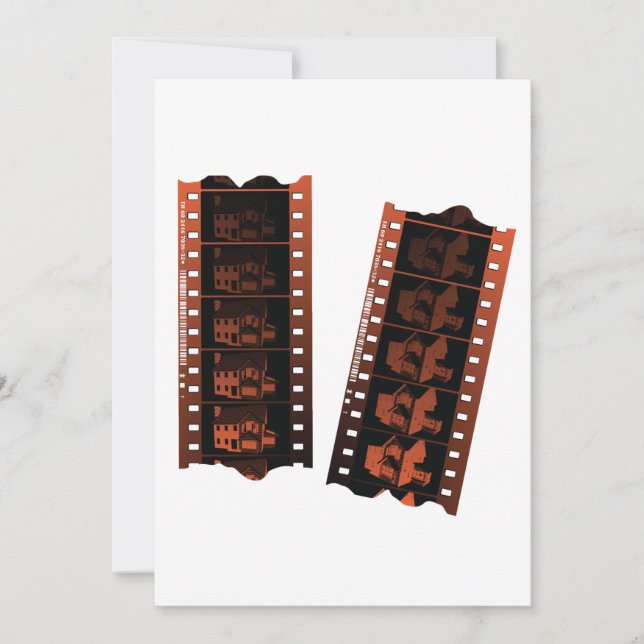 Negative Film Strip Invitation (Front)