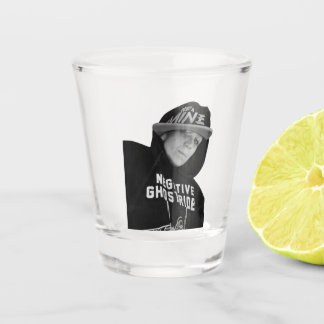 Negative Ghostrider Shot glass