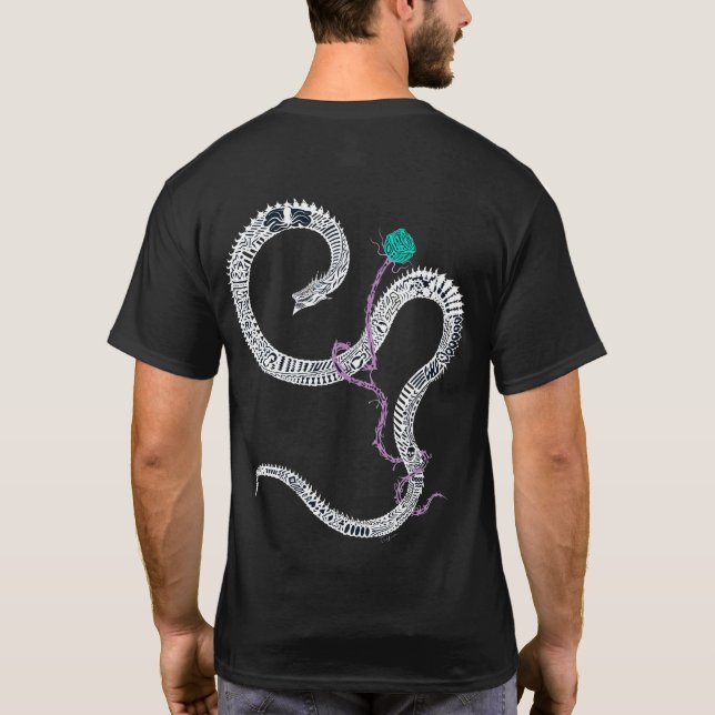 Negative Hydra and Serpent Shirt (Back)