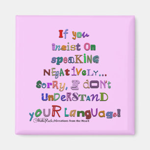 Negative Language Magnet