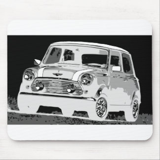 Negative Mini Pad Mouse Mat