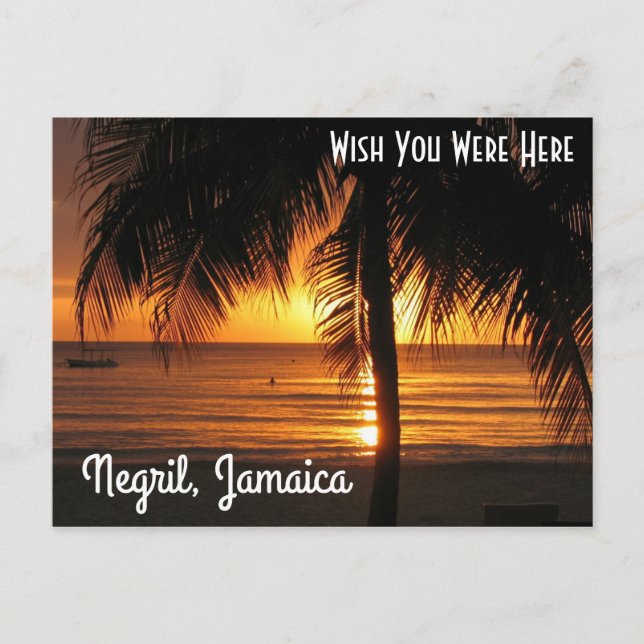 Negril, Jamaica Postcard (Front)