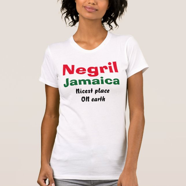 Negril Jamaica T-Shirt (Front)