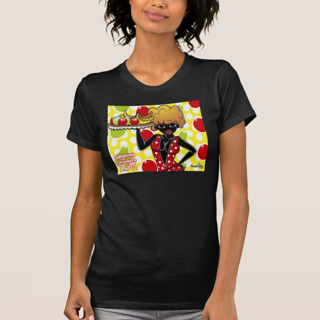 negrita puloy frutas T-Shirt (Front)