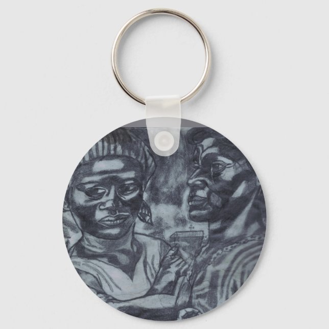 NEGRO ARTWORK keychain (Front)