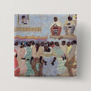 Negro Dance 15 Cm Square Badge