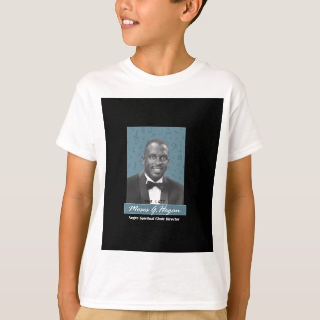 Negro Spiritual Choir Director T-Shirt (Front)
