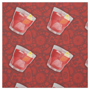 Negroni Cocktail Fabric
