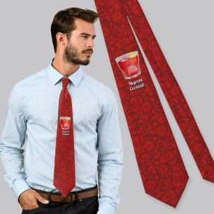 Negroni Cocktail Tie