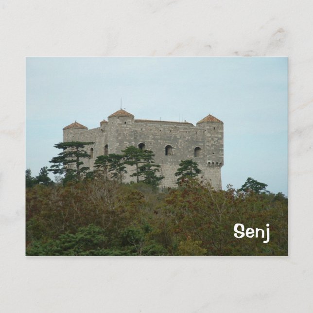 Nehaj Castle - Senj Postcard (Front)