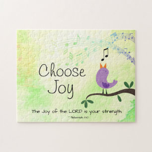 Nehemiah 8:10 Joy of the Lord is Your Strength Jigsaw Puzzle