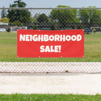 NEIGHBORHOOD SALE! Banner