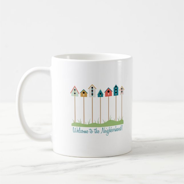 Neighborhood Welcome Coffee Mug (Left)