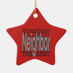 Neighbour Extraordinaire Ceramic Tree Decoration