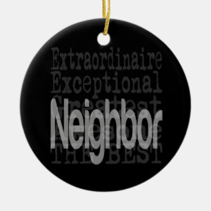 Neighbour Extraordinaire Ceramic Tree Decoration