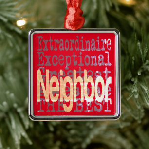 Neighbour Extraordinaire Metal Tree Decoration