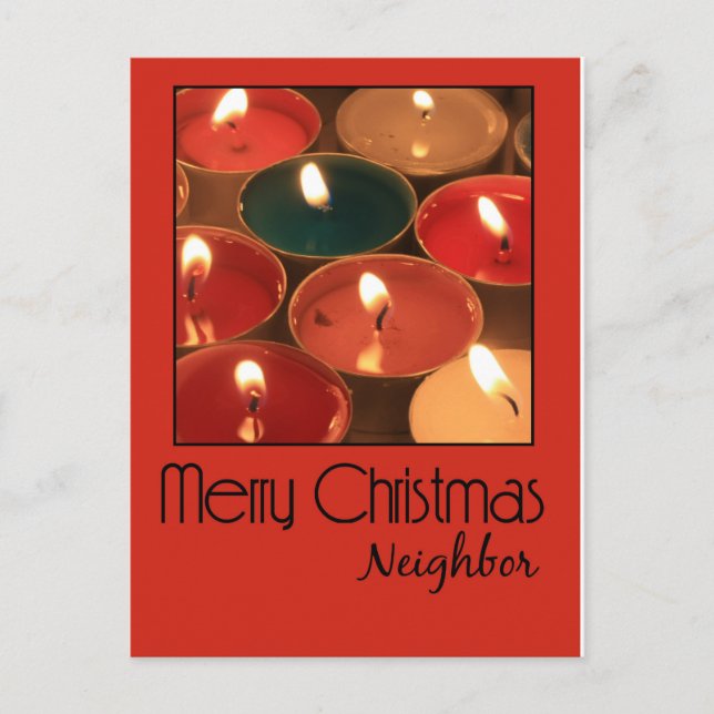 Neighbour Merry Christmas card (Front)