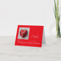 Neighbour Merry Christmas card