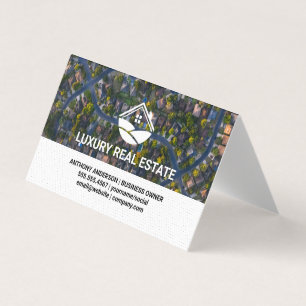 Neighbourhood   Bird Eye View Business Card