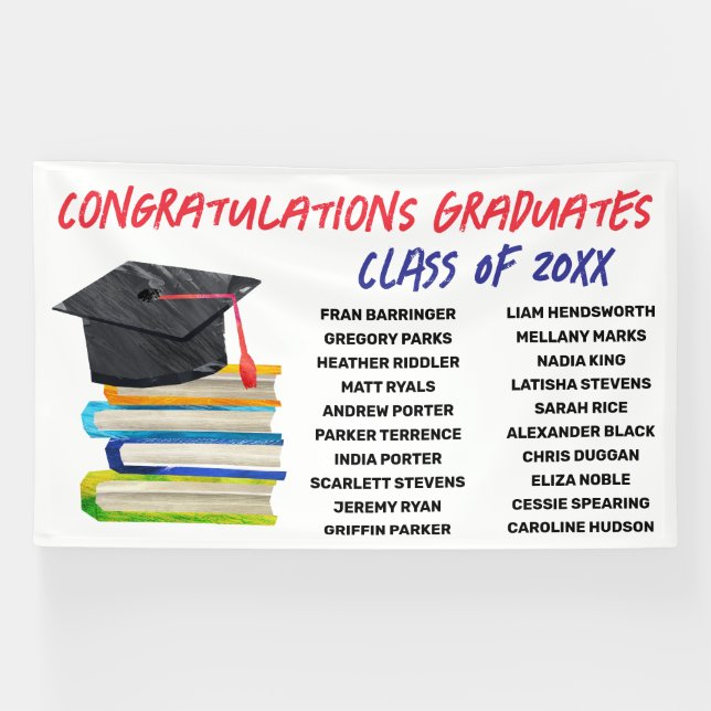 Neighbourhood High School Graduation Banner (Horizontal)