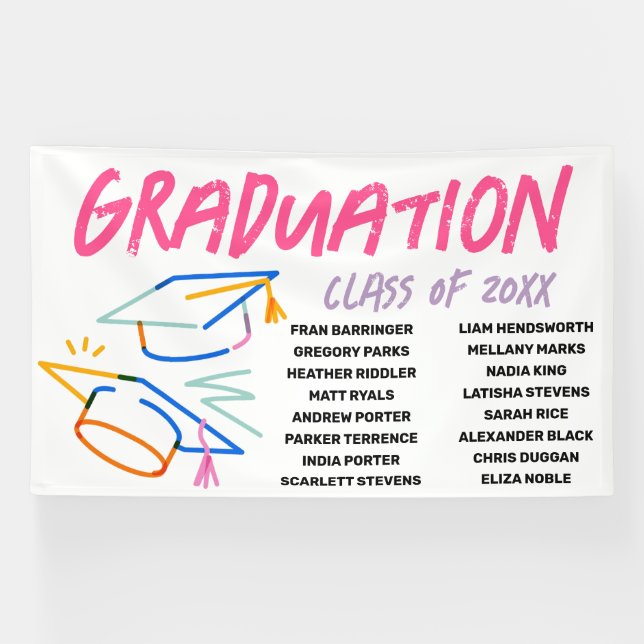 Neighbourhood High School Graduation Banner (Horizontal)