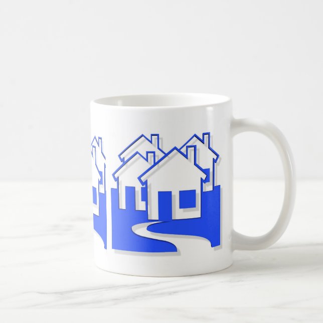 Neighbourhood Of Houses Mug (Right)