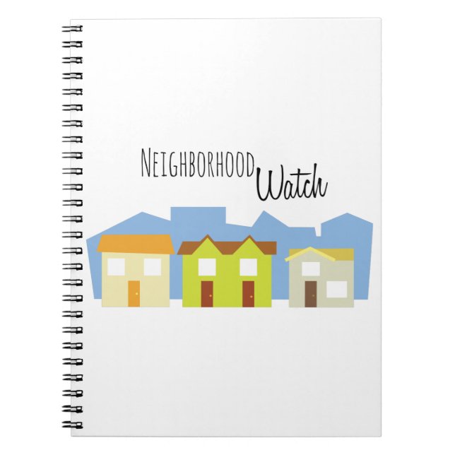Neighbourhood Watch Notebook (Front)