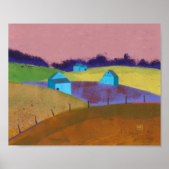 Neighbouring Farms Poster (Front)
