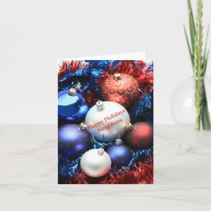 Neighbours Merry Christmas card