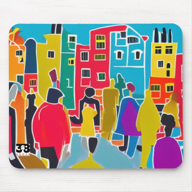 Neighbours Mouse Mat (Front)