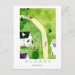 neighbours postcard