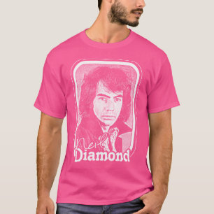 Neil Diamond Retro 70S Fan Design T-Shirt