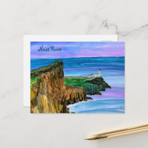 Neist point lighthouse Skye  Postcard