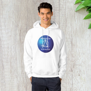 Neither God Nor Master Anarchy Symbol  Hoodie