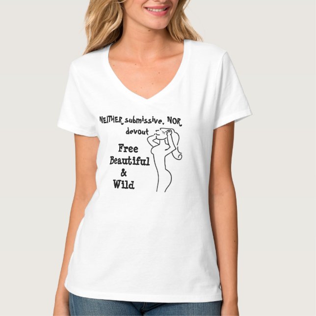 Neither submissive, Nor devout T-Shirt (Front)