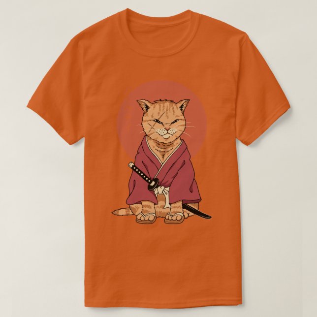 Neko Battousai  T-Shirt (Design Front)