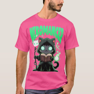 Nekomancer Kawaii Cat Necromancer T-Shirt