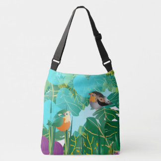Nella valle di colori e luce... crossbody bag