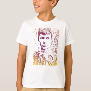 Nellie Bly Pop Art Portrait T-Shirt