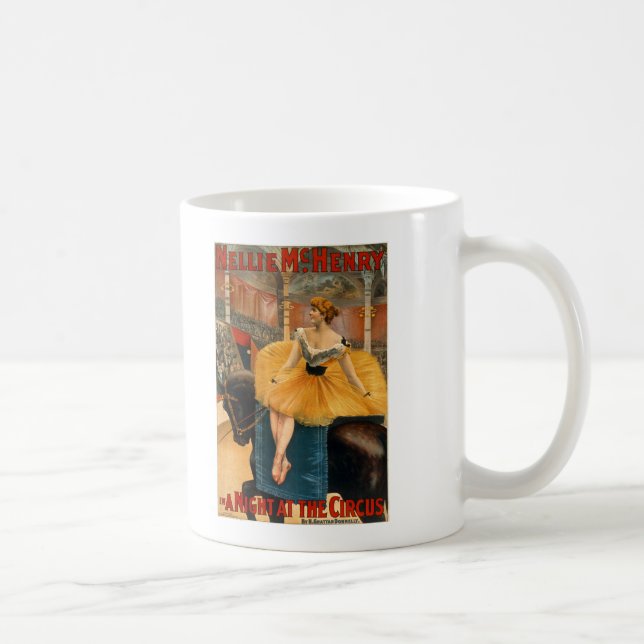 Nellie McHenry in A night at the Circus Coffee Mug (Right)